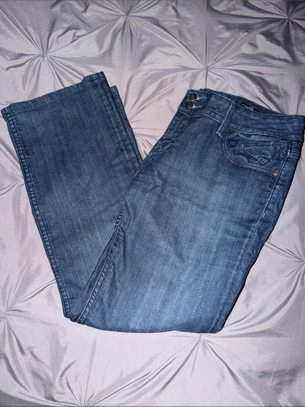 Vigoss Women's Dark Blue Bootcut Jeans